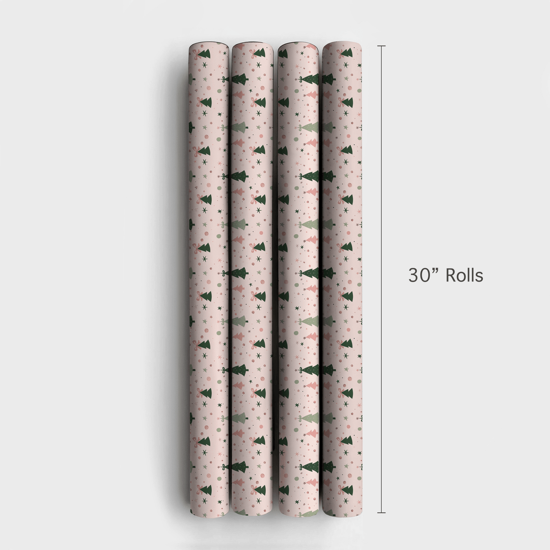Bowtie Trees - Wrapping Paper - Aspen & Arlo