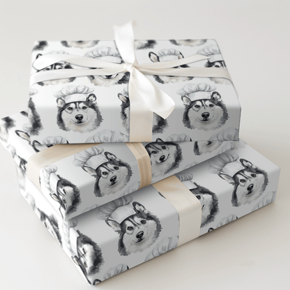 Cooking with the Huskey - Wrapping Paper - Aspen & Arlo