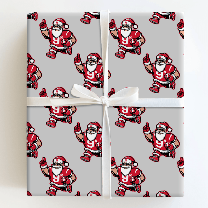 Cornfield Kickoff with Claus - Wrapping Paper - Aspen & Arlo