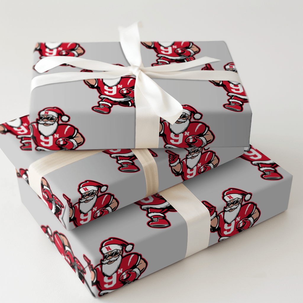 Cornfield Kickoff with Claus - Wrapping Paper - Aspen & Arlo