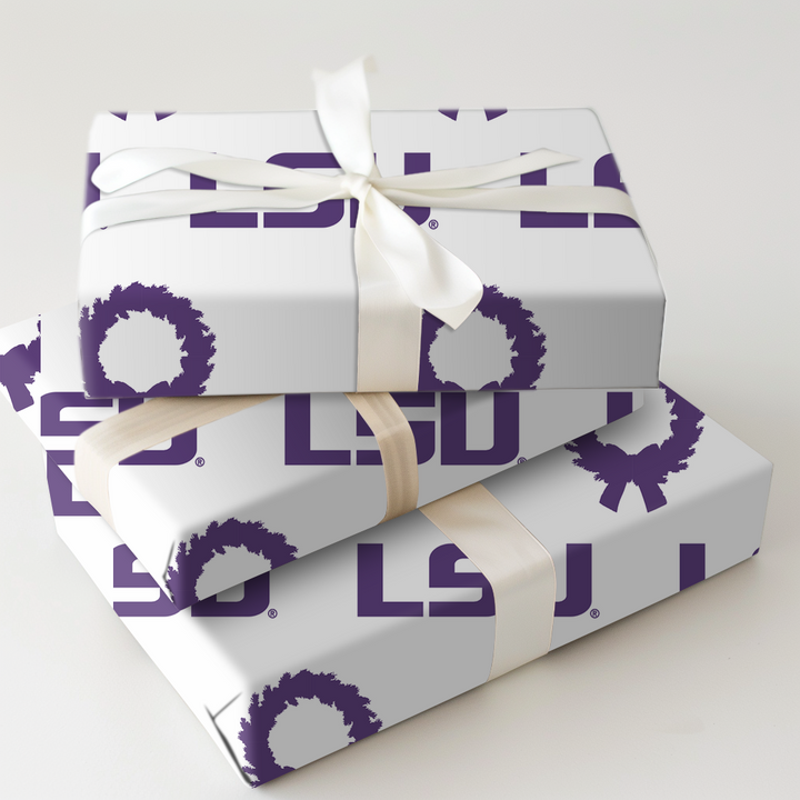 LSU Wreath