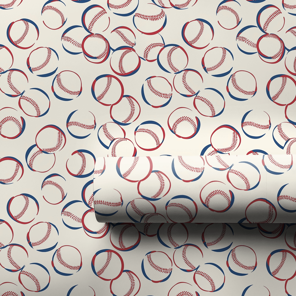 Baseball Daze - Wrapping Paper - Aspen & Arlo