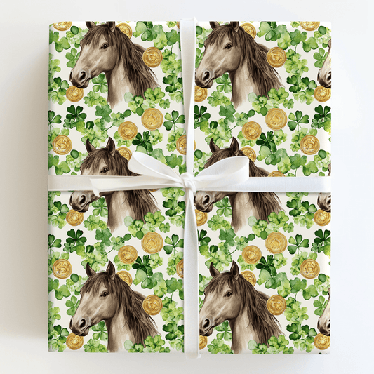 Golden with the Icelandic - Wrapping Paper - Aspen & Arlo