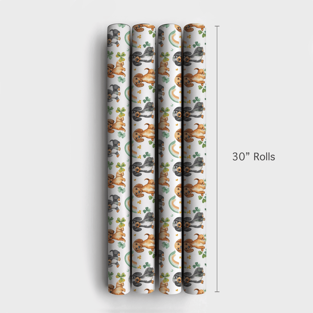 Rainbows with the Dachshund - Wrapping Paper - Aspen & Arlo