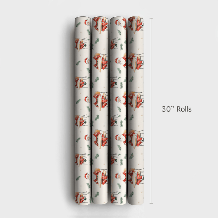 Santa's Classroom - Wrapping Paper - Aspen & Arlo