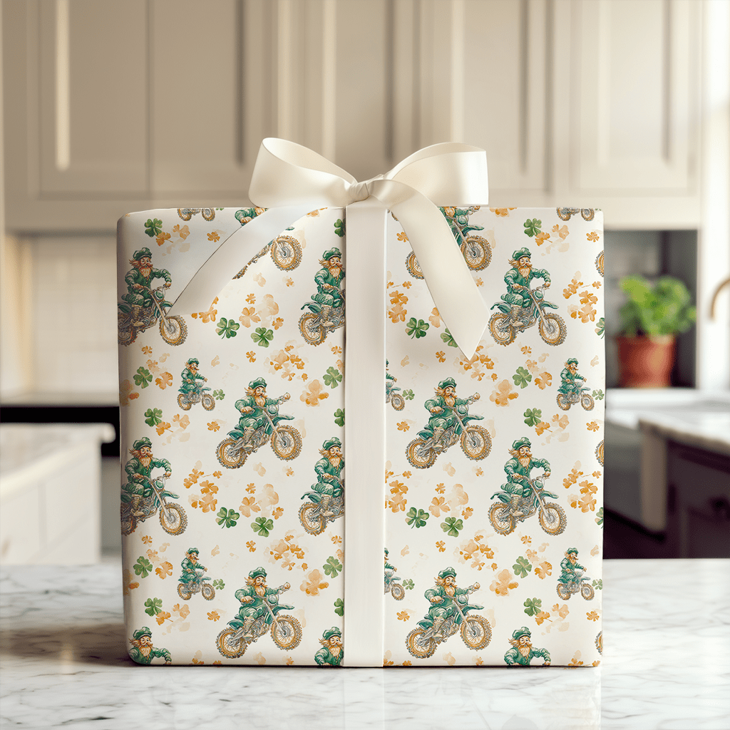 Leprechaun Race - Wrapping Paper - Aspen & Arlo