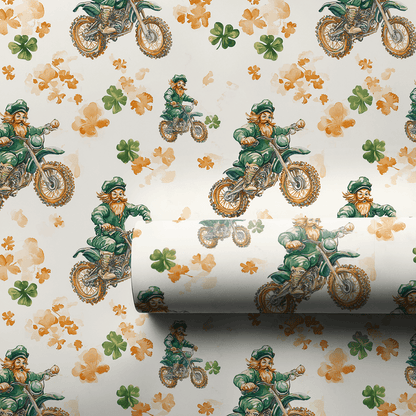 Leprechaun Race - Wrapping Paper - Aspen & Arlo
