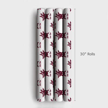 Gig Em - Wrapping Paper - Aspen & Arlo