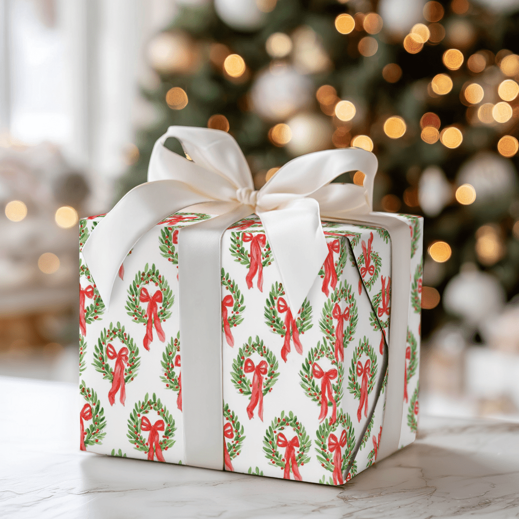 Merry & Bright Ring - Wrapping Paper - Aspen & Arlo
