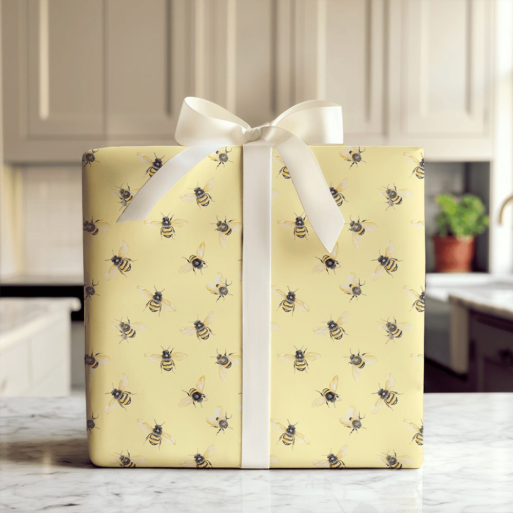 Sweet Bee - Wrapping Paper - Aspen & Arlo