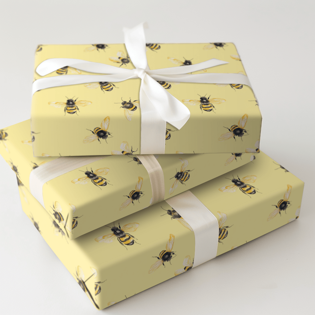 Sweet Bee - Wrapping Paper - Aspen & Arlo