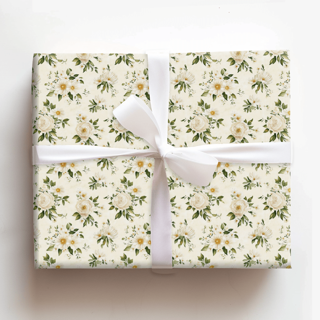 Floral Ever After - Wrapping Paper - Aspen & Arlo
