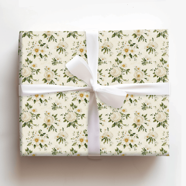 Floral Ever After - Wrapping Paper - Aspen & Arlo