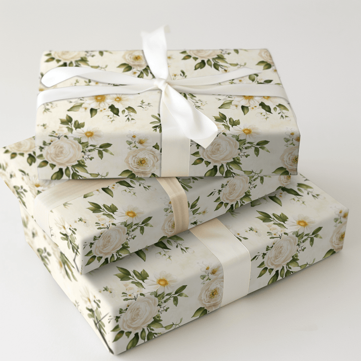 Floral Ever After - Wrapping Paper - Aspen & Arlo