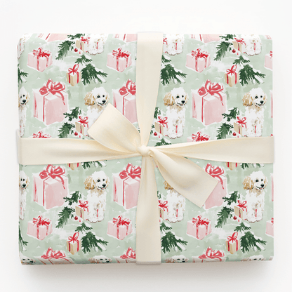 Mindi Poodle - Wrapping Paper - Aspen & Arlo