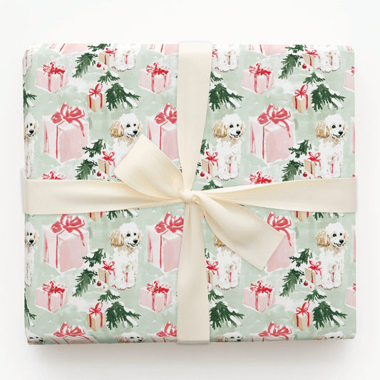 Mindi Poodle - Wrapping Paper - Aspen & Arlo