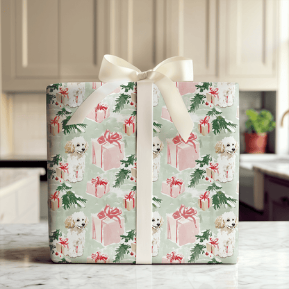 Mindi Poodle - Wrapping Paper - Aspen & Arlo