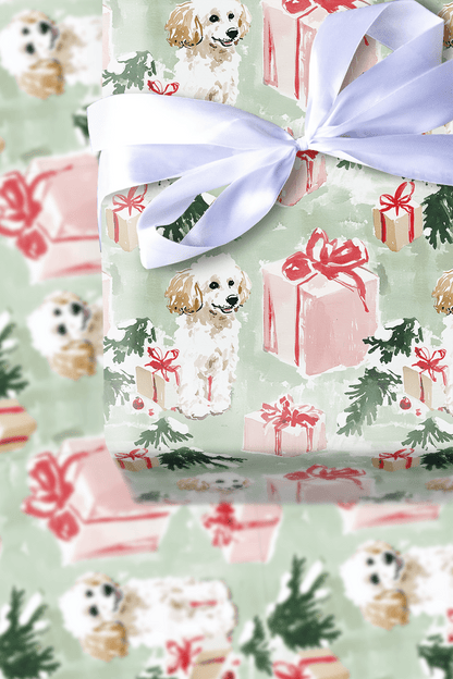 Mindi Poodle - Wrapping Paper - Aspen & Arlo