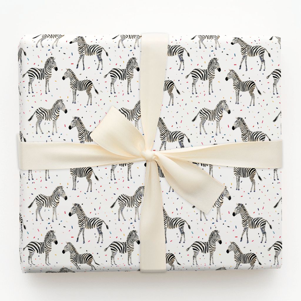 Stripes and Party - Wrapping Paper - Aspen & Arlo