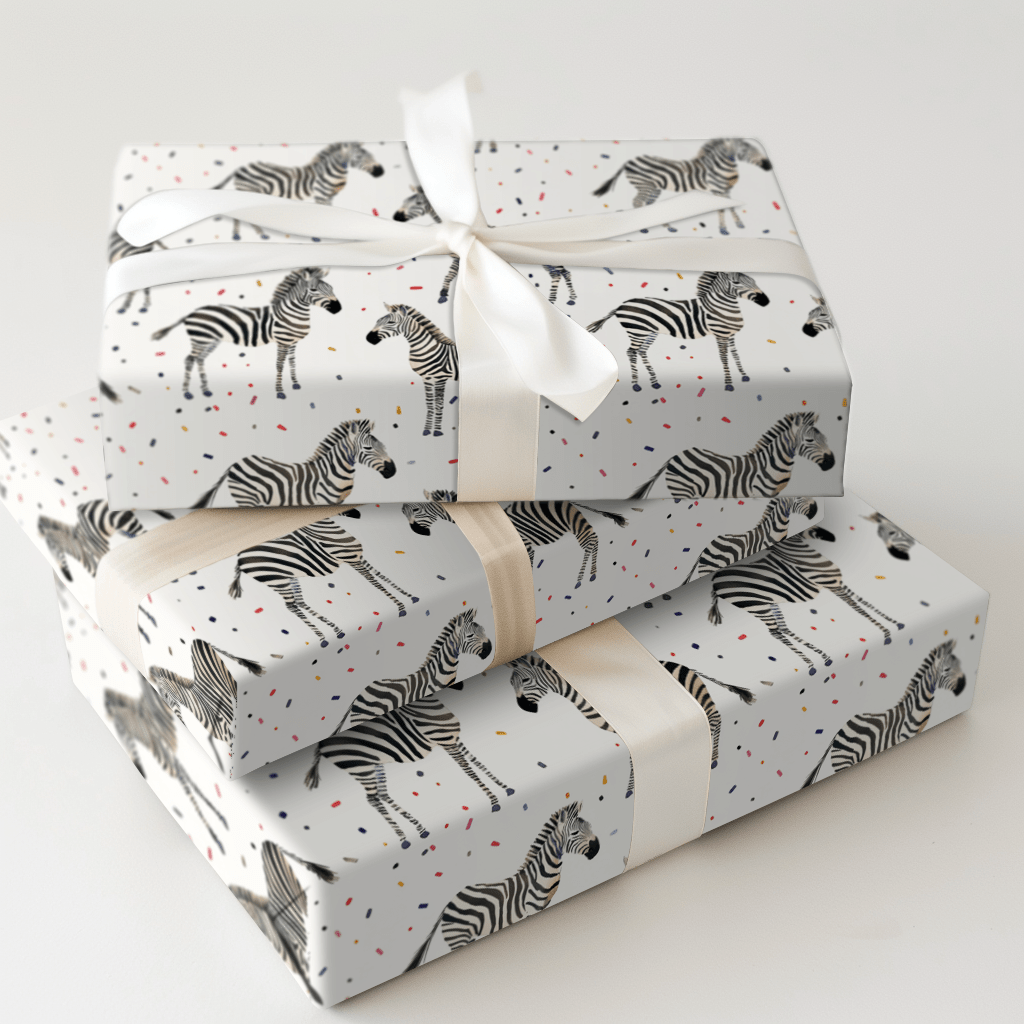 Stripes and Party - Wrapping Paper - Aspen & Arlo