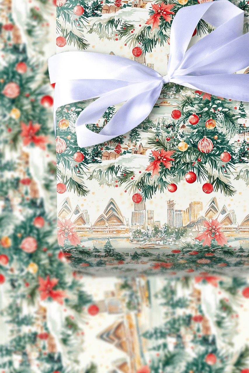 Sydney Holly - Wrapping Paper - Aspen & Arlo