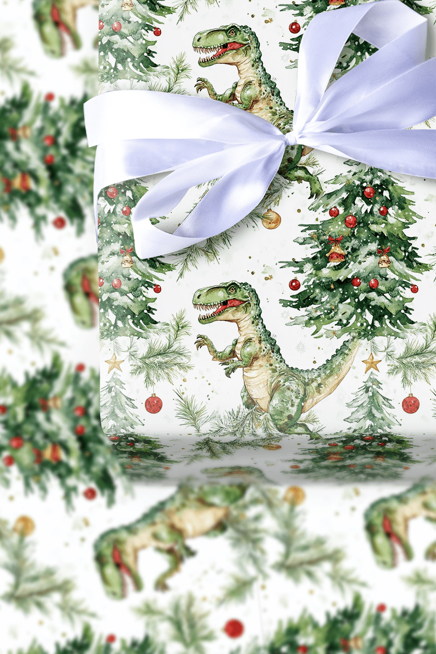 Tree Rex Classic - Wrapping Paper - Aspen & Arlo