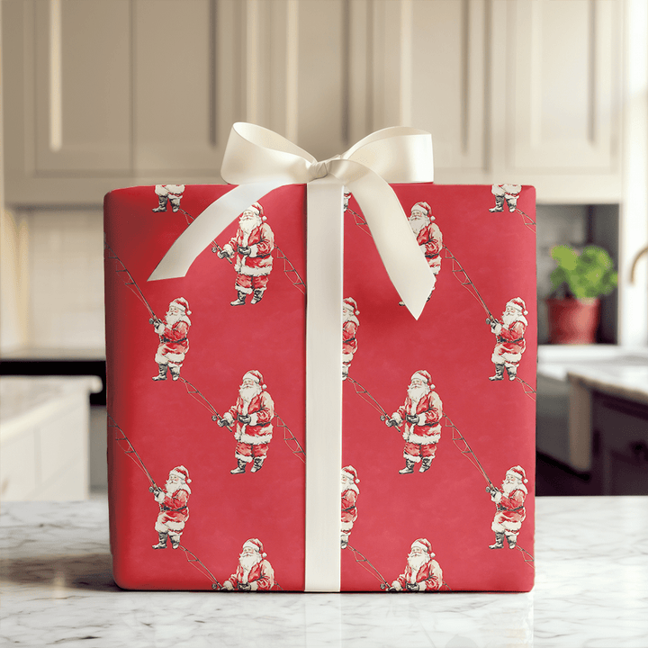 Crank It Santa - Wrapping Paper - Aspen & Arlo
