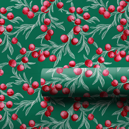 Cherry Cheer - Wrapping Paper - Aspen & Arlo