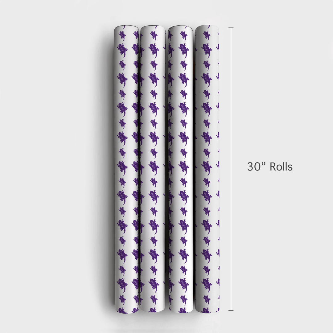 Proper TCU Frog - Wrapping Paper - Aspen & Arlo