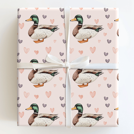 Love on the Pond - Wrapping Paper - Aspen & Arlo