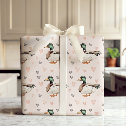 Love on the Pond - Wrapping Paper - Aspen & Arlo