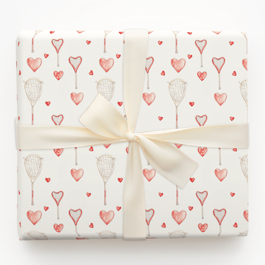 Crosse My Heart - Wrapping Paper - Aspen & Arlo