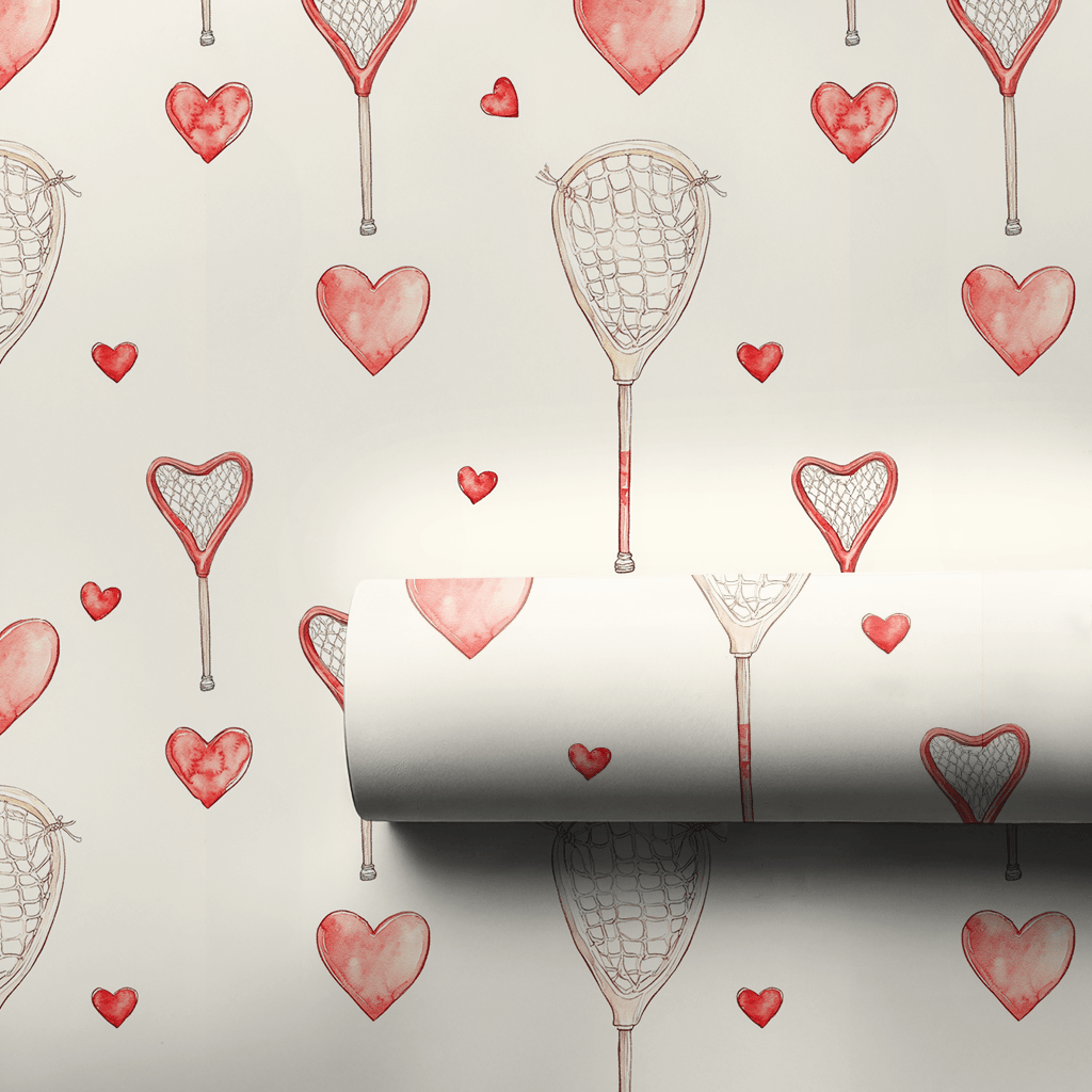 Crosse My Heart - Wrapping Paper - Aspen & Arlo