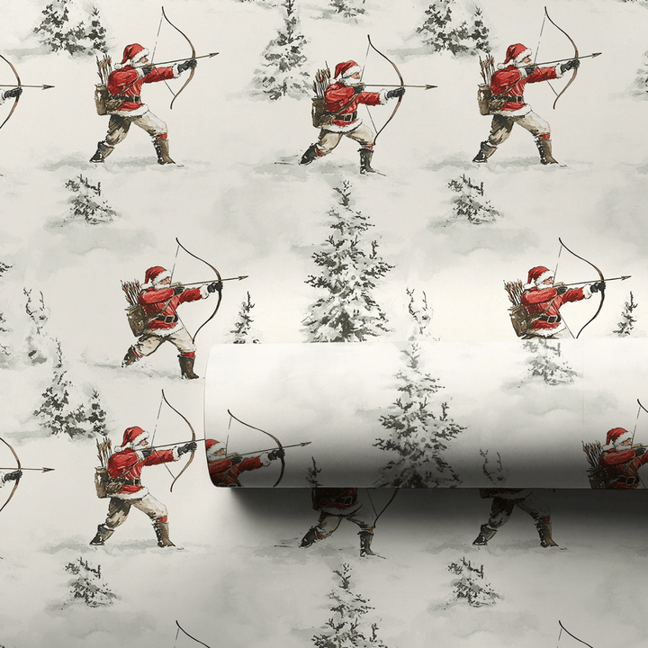 Holiday Archer - Wrapping Paper - Aspen & Arlo