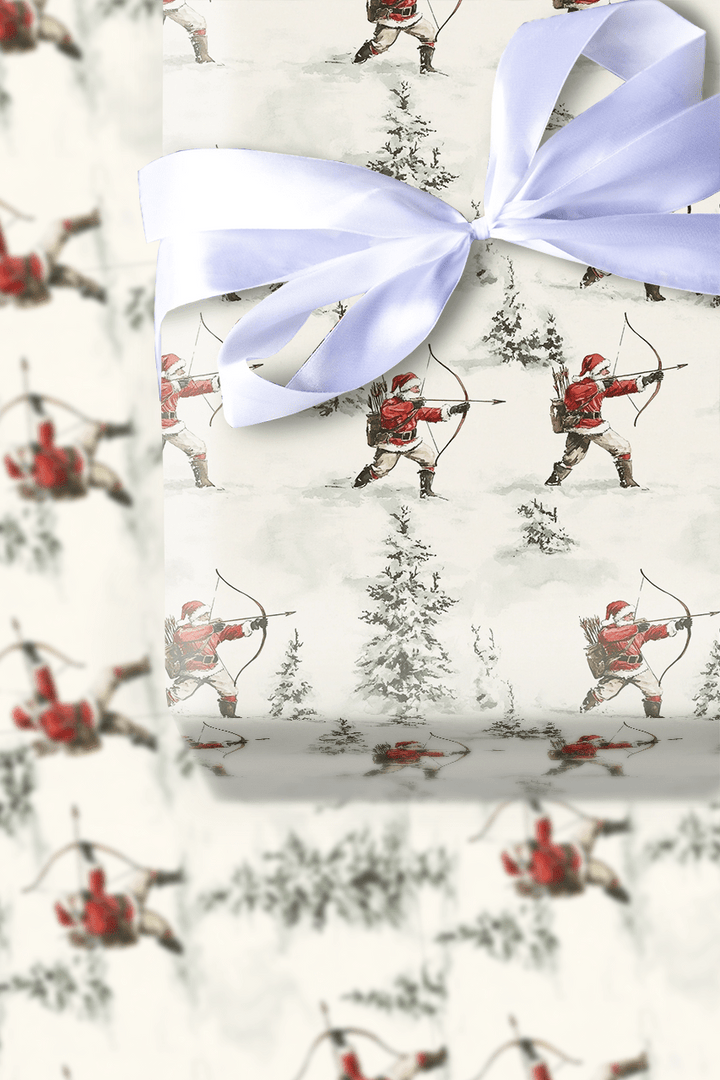 Holiday Archer - Wrapping Paper - Aspen & Arlo