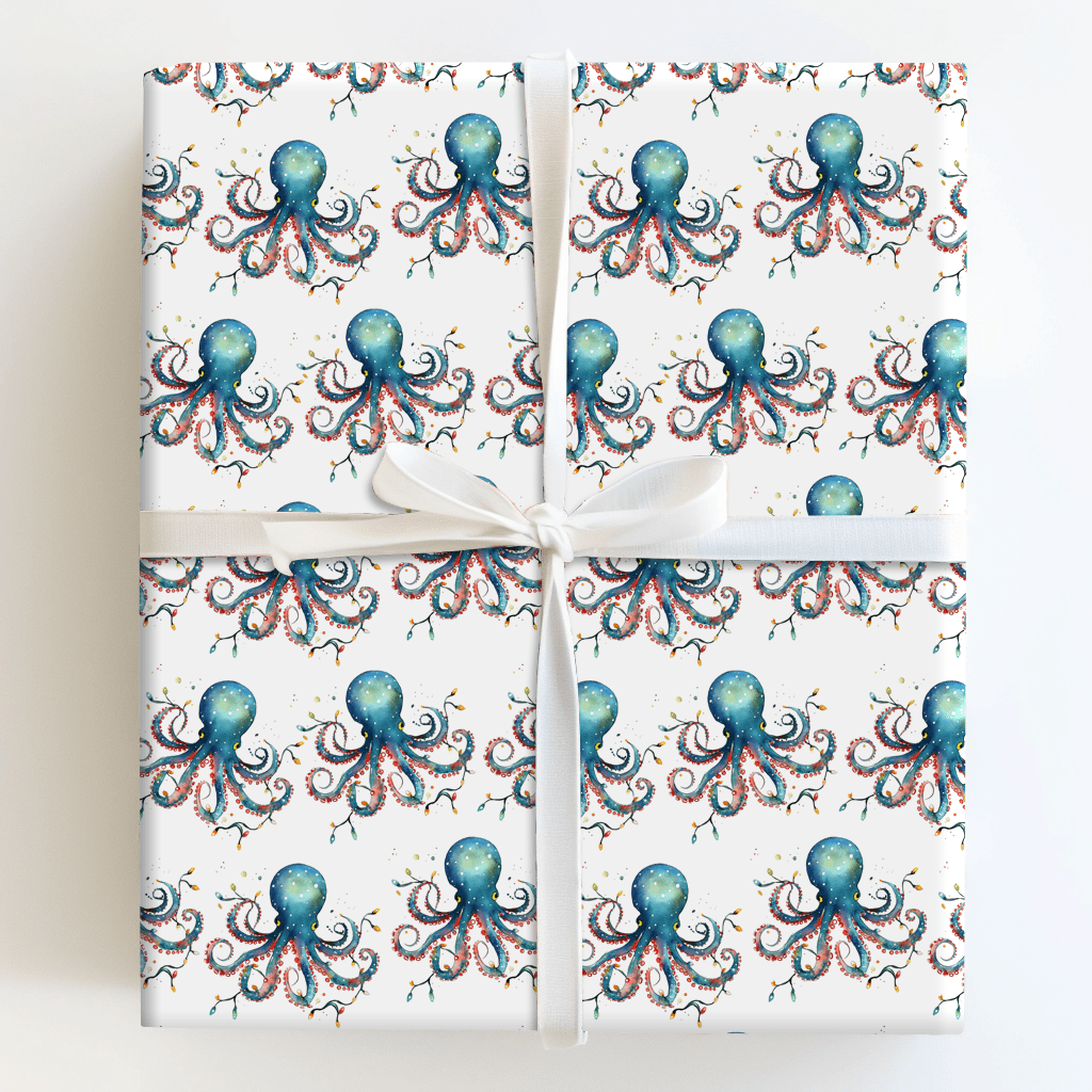Lights at Eight - Wrapping Paper - Aspen & Arlo
