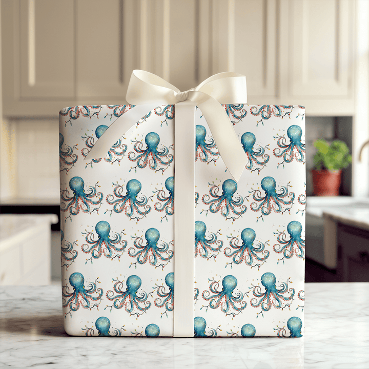 Lights at Eight - Wrapping Paper - Aspen & Arlo