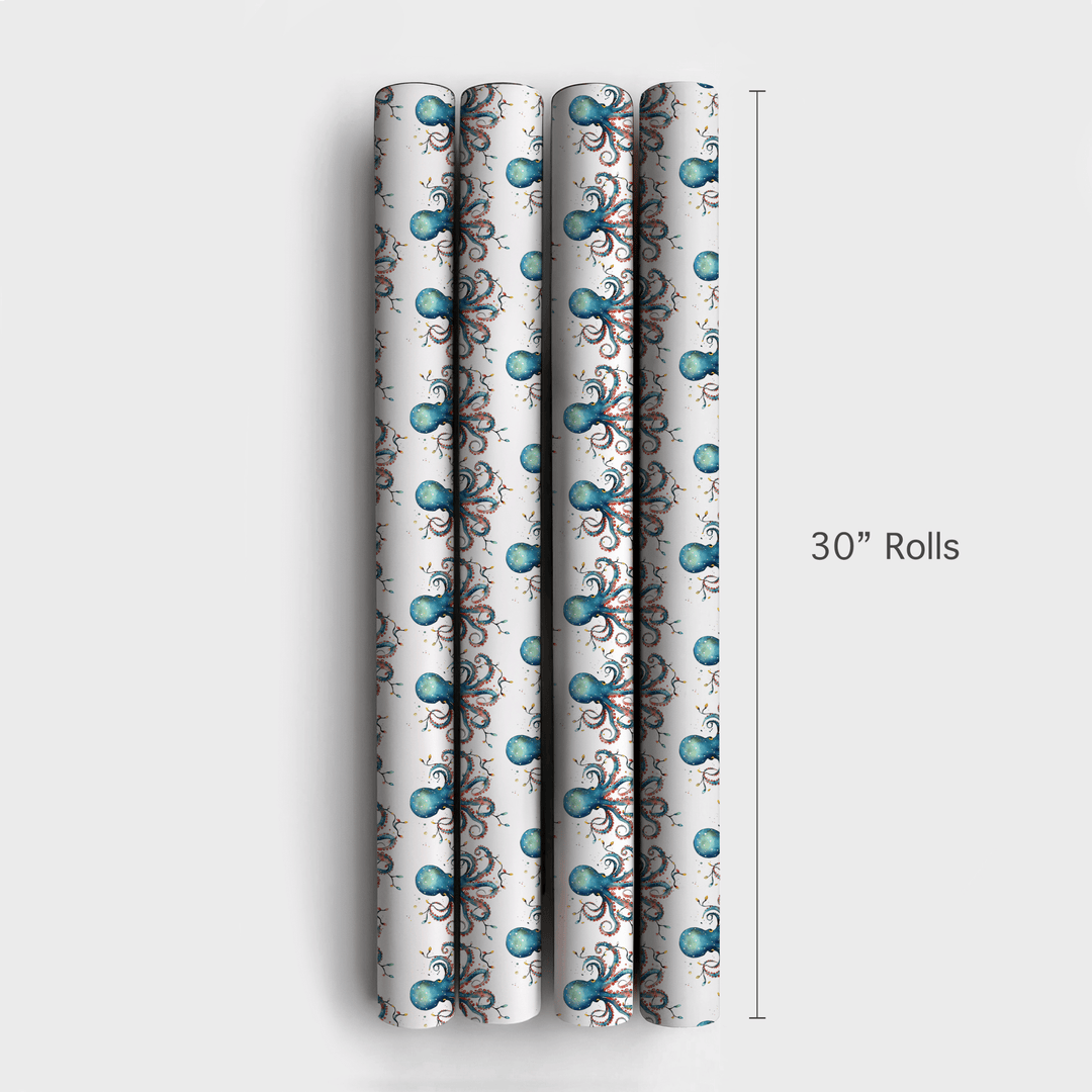 Lights at Eight - Wrapping Paper - Aspen & Arlo