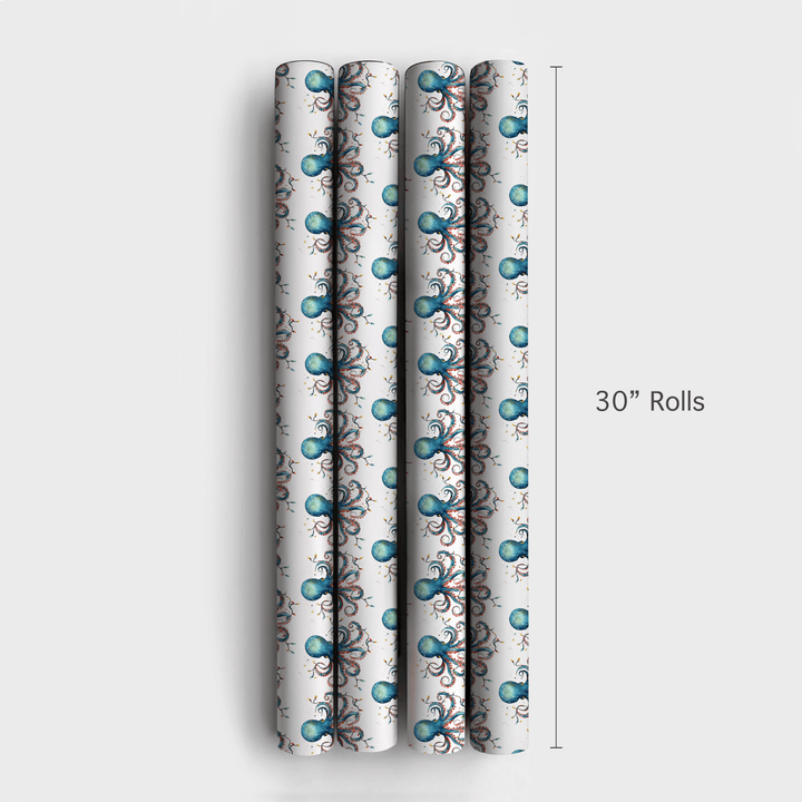Lights at Eight - Wrapping Paper - Aspen & Arlo