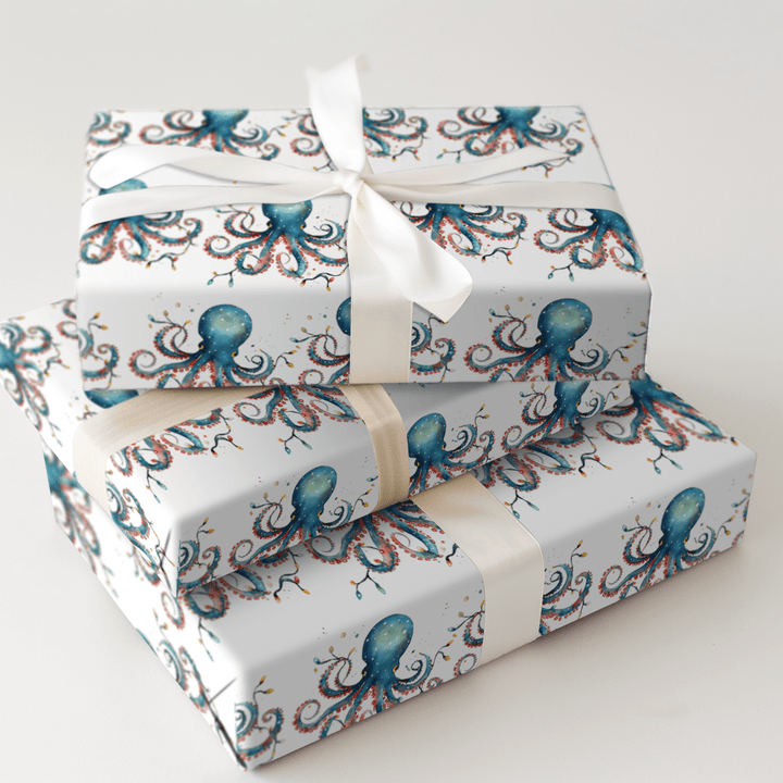 Lights at Eight - Wrapping Paper - Aspen & Arlo