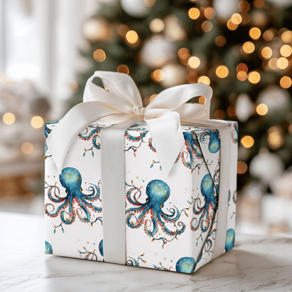 Lights at Eight - Wrapping Paper - Aspen & Arlo
