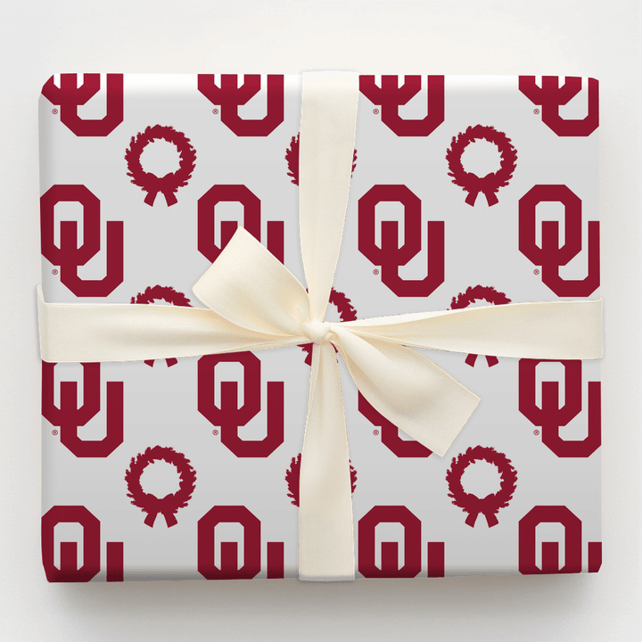 OU Wreath - Wrapping Paper - Aspen & Arlo