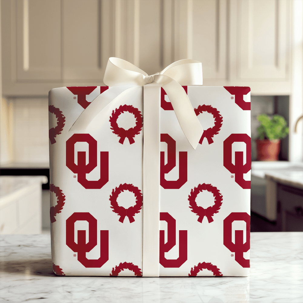 OU Wreath - Wrapping Paper - Aspen & Arlo