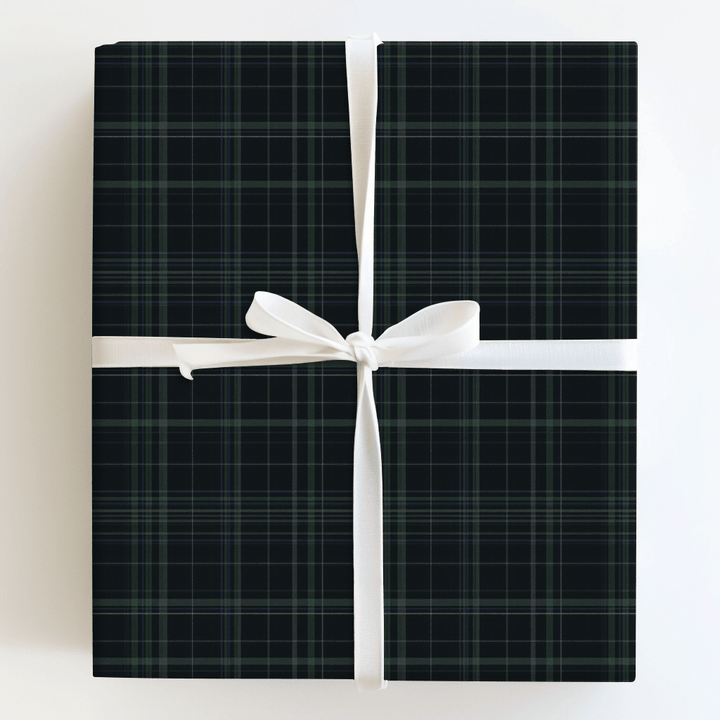 Midnight Tartan - Wrapping Paper - Aspen & Arlo