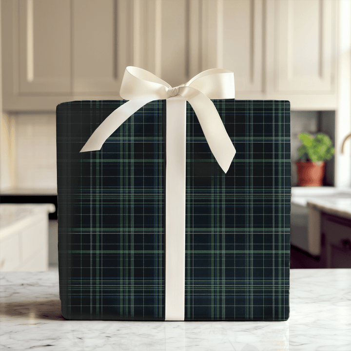 Midnight Tartan - Wrapping Paper - Aspen & Arlo
