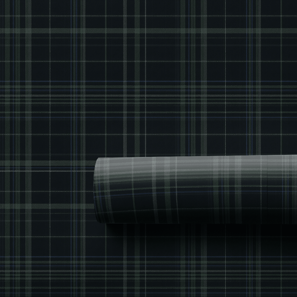 Midnight Tartan - Wrapping Paper - Aspen & Arlo