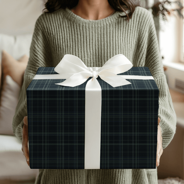 Midnight Tartan - Wrapping Paper - Aspen & Arlo
