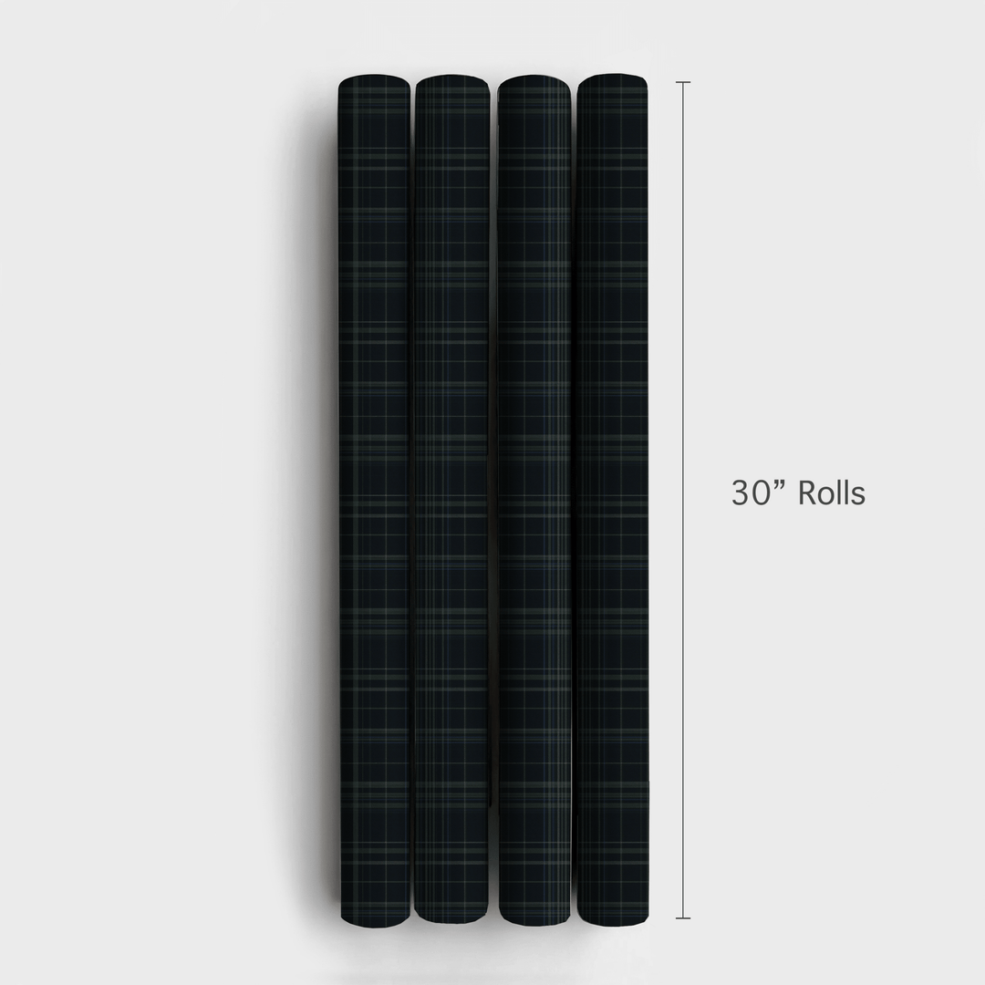 Midnight Tartan - Wrapping Paper - Aspen & Arlo