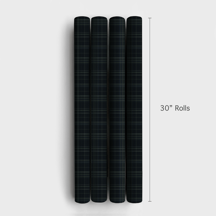 Midnight Tartan - Wrapping Paper - Aspen & Arlo