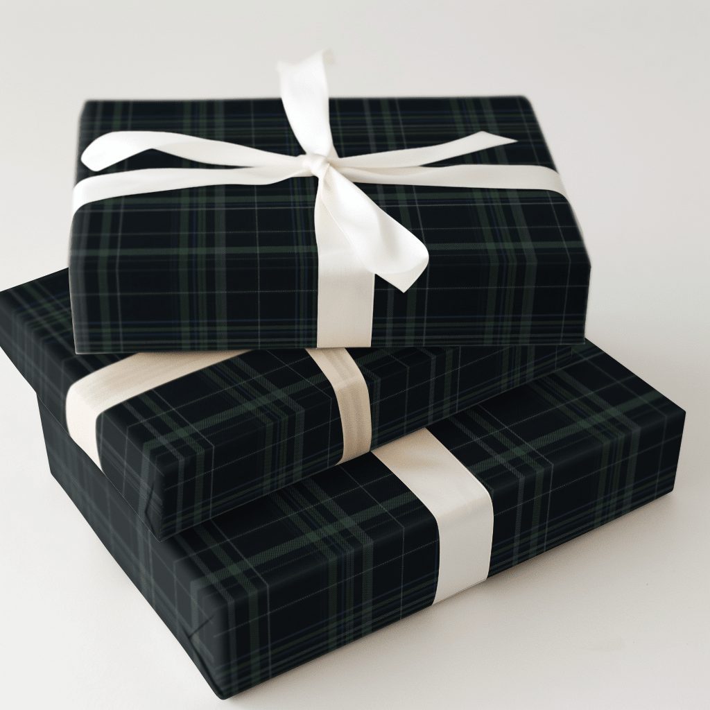 Midnight Tartan - Wrapping Paper - Aspen & Arlo